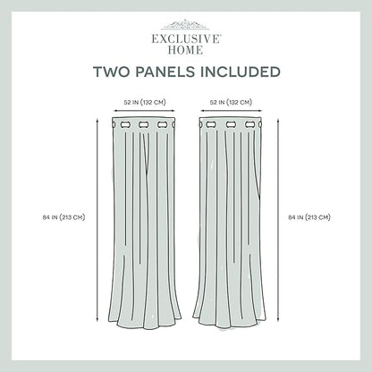 TOWN & COUNTRY LUXE Talia Double Layer Indoor Curtains, Sheer and Room - Image 8
