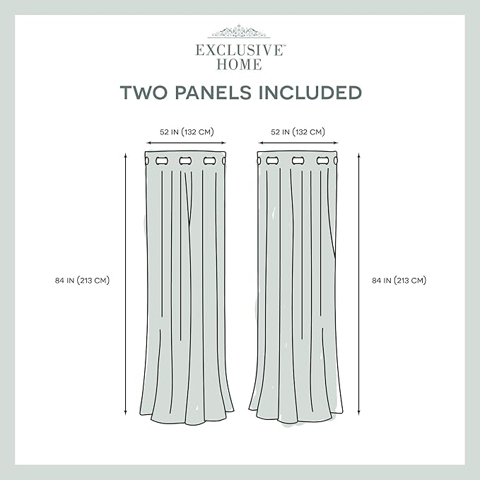 TOWN & COUNTRY LUXE Talia Double Layer Indoor Curtains, Sheer and Room - Image 8