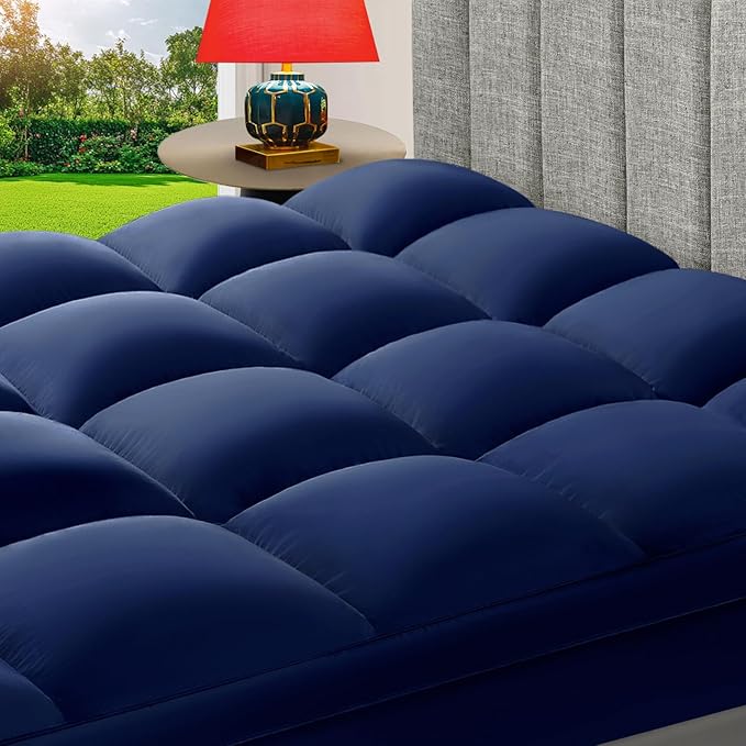 CHOKIT King Mattress Topper, Extra Thick Pillow Top Mattress Pad by CHOKIT