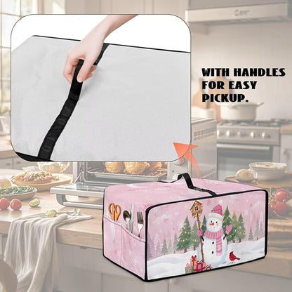 Air Fryer Toaster Oven Dust Cover Washable Convection Oven Cover Stylish - Image 4