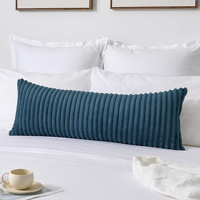 Kevin Textile Soft Plush 14x36 Inch Long Lumbar Pillow Cover 1 Pack, Luxury - Image 4