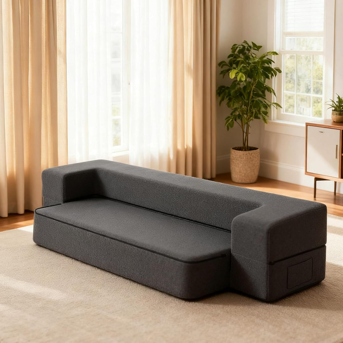 10 inch folding sofa bed memory foam futon, main product view