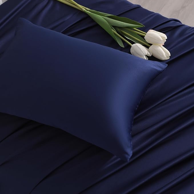 NTBAY Zippered Silk Satin Toddler Pillowcases - Image 7