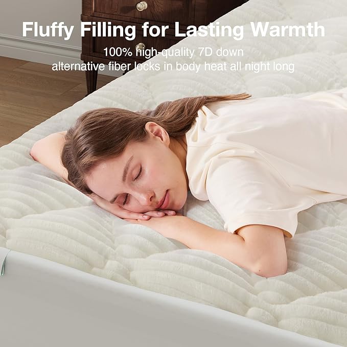 Novilla California King Mattress Topper - Image 7