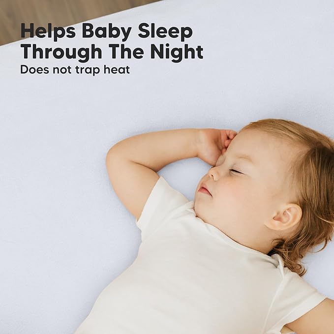 2-Pack Mini Crib Sheets Fitted - Image 5
