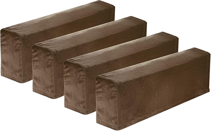 uxcell 4Pcs Stretch Armrest Covers, Polyester Soft Armchair Slipcovers Couch by uxcell