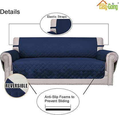 Easy-Going Oversized Chair Sofa Slipcover Reversible Sofa Cover Water Resistant - Image 3