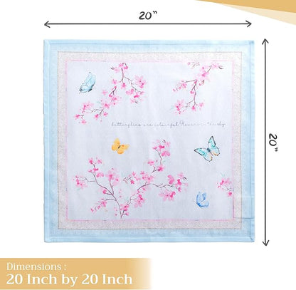 Maison d' Hermine Cloth Napkins Set of 4 100% Cotton Everyday Reusable Square - Image 4