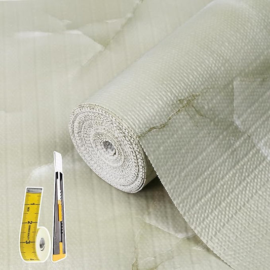2-Layer Drawer and Shelf Liner for Kitchen Cabinet: 17.3in X 20Ft Non Slip by Kimhan