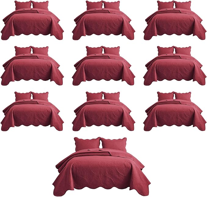 IR Imperial Rooms 10 Pack Twin Quilt Bedding Set by IRImperialRooms