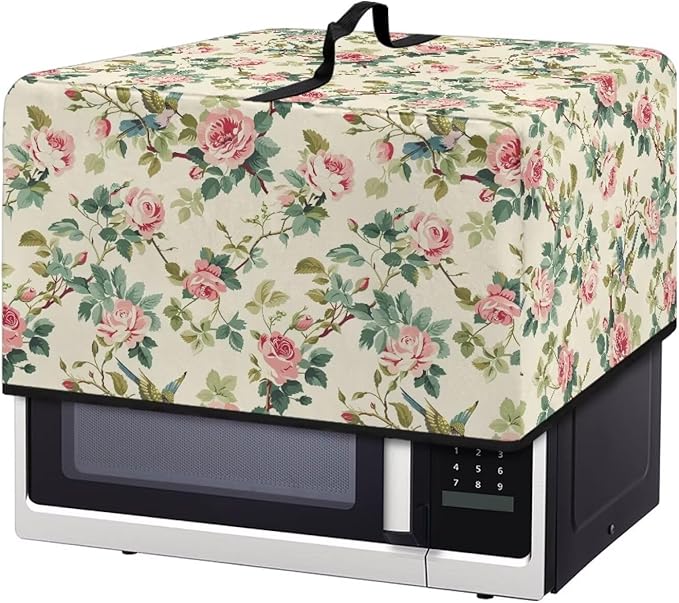 Microwave Cover, Rose Microwave Dust Cover Waterproof Microwaves Oven Covers by Unknown
