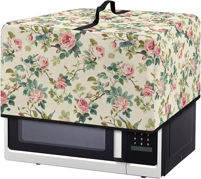 Microwave Cover, Rose Microwave Dust Cover Waterproof Microwaves Oven Covers by Unknown