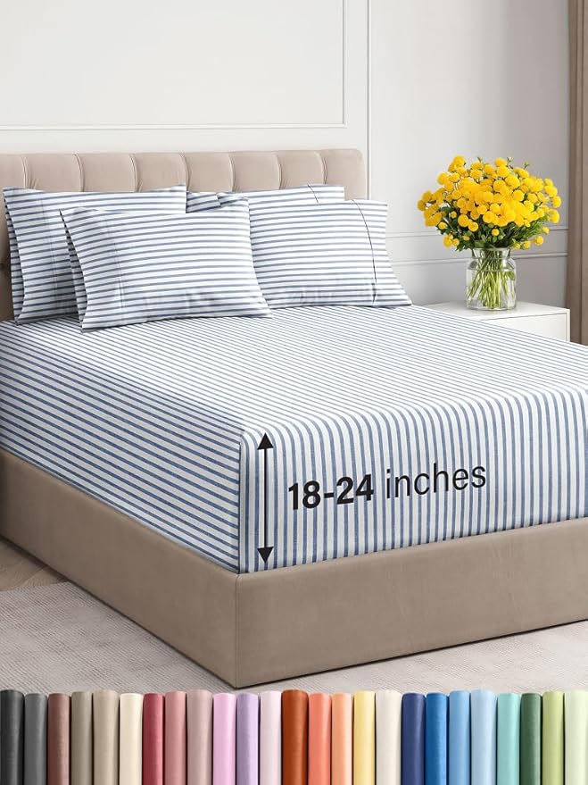 Extra Deep King Sheet Set by CGKUnlimited