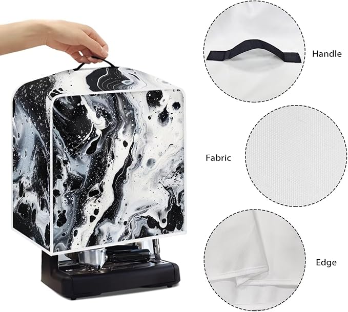 Marble Coffee Maker Cover Protector - Image 5