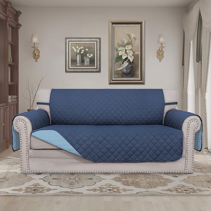 Easy-Going Sofa Slipcover Reversible Loveseat Sofa Cover Couch Cover - Image 2