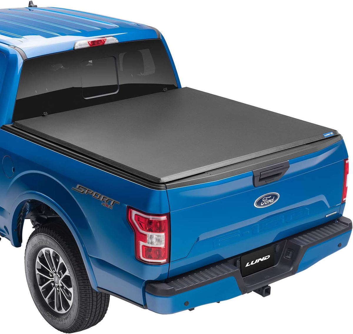 lund hard tri-fold hard folding truck bed tonneau, main product view