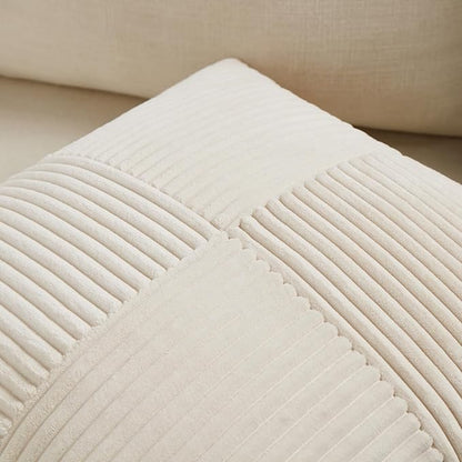 Fancy Homi 2 Packs Cream Lumbar Decorative Throw Pillow Covers 16x32 Inch - Image 4