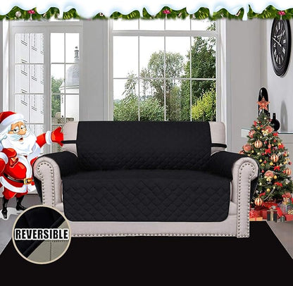 Easy-Going Reversible Loveseat Couch Cover - Image 2