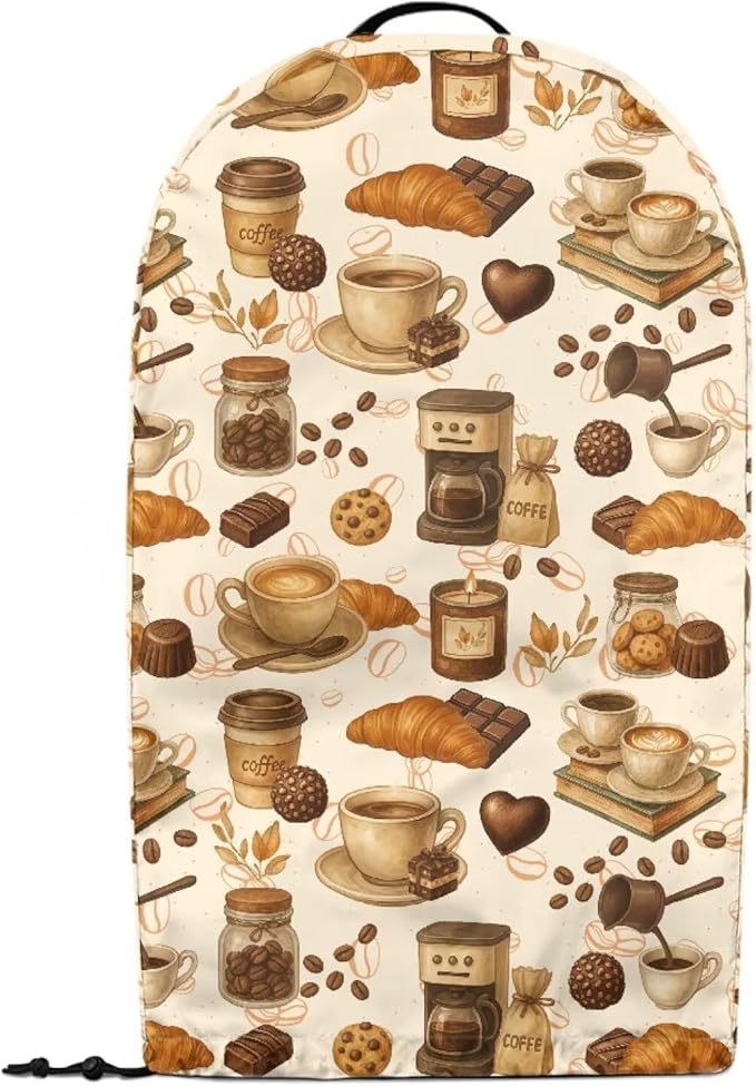 Croissants Coffee Blender Dust Cover Kitchen Appliance Oil-Proof Food Processor - Image 2