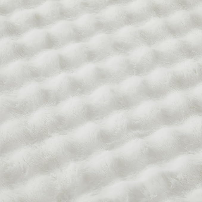 Faux Fur Throw Blanket for Couch Cozy Fuzzy Soft Plush Thick Fluffy Fleece - Image 2
