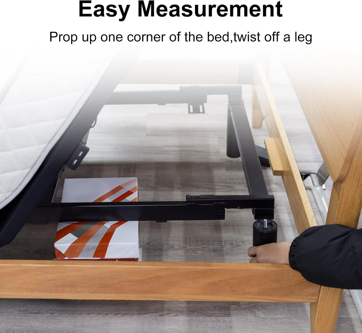 adjustable bed legs replacement for adjustable bed frame showing dimensions