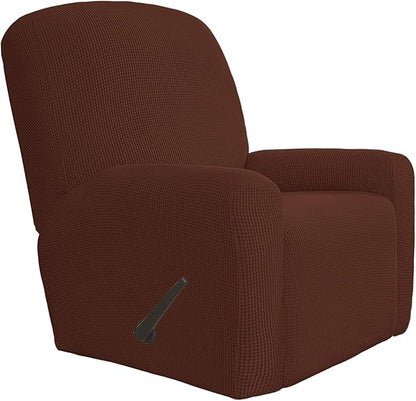 Easy-Going 4 Pieces Oversized Recliner Stretch Sofa Slipcover Sofa Cover by Easy-Going