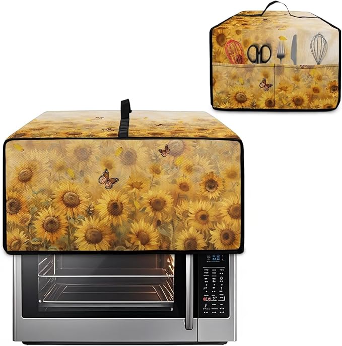 Microwave Oven Cover Dustproof Air Fryer Toaster Oven Protector - Image 2