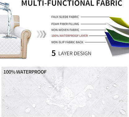 Easy-Going Sofa Slipcover Waterproof Sofa Cover Couch Cover - Image 3