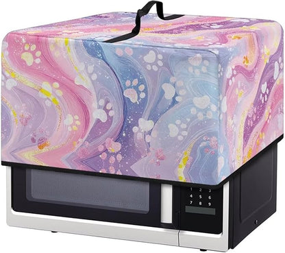 Microwave Oven Dust Cover, Dog Paw Heat-Resistant Waterproof Microwave Oven by Unknown
