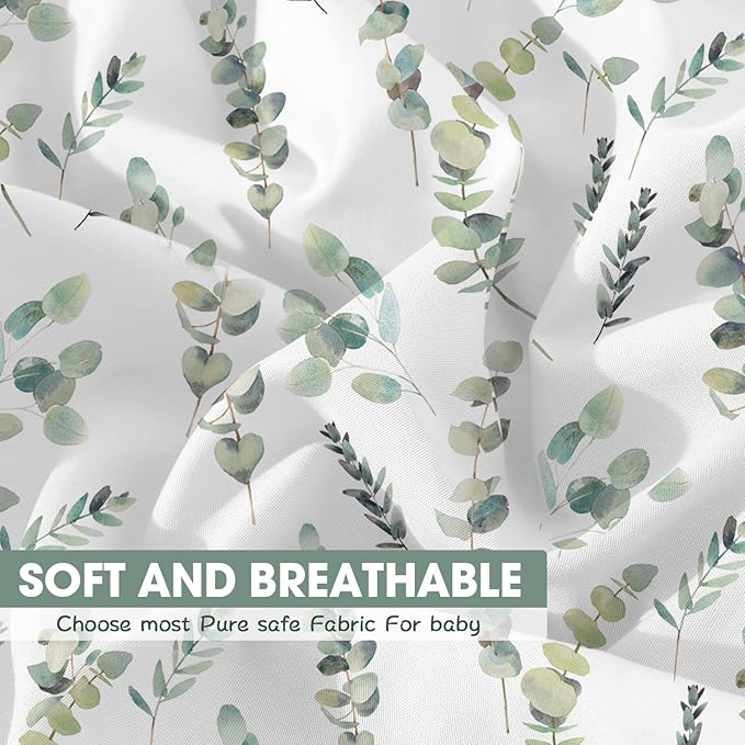 Bimocosy Crib Sheets 4 Pack, Baby Crib Sheets Fitted - Image 9