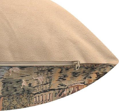 Charlotte Home Furnishings Decorative Throw Pillow Cover 18x18 – European Woven - Image 7
