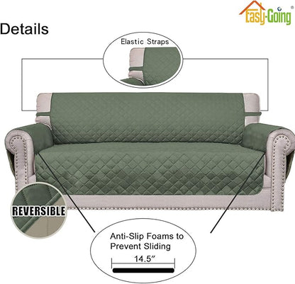Easy-Going Reversible Oversized Couch Cover - Image 3