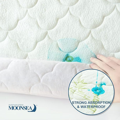 Toddler Travel Bed Cover, Kids Air Mattress Protector Waterproof, Compatible - Image 4