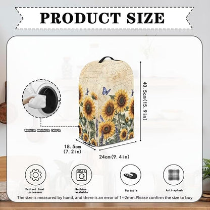 Reindeer Flowers Blender Cover Dust Cover Appliance Dust Cover - Image 5