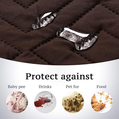 H.VERSAILTEX Futon Cover Reversible Sofa Slipcover Furniture Protector Water - Image 3