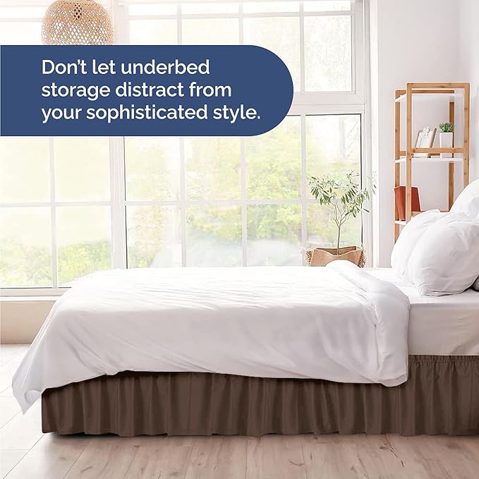 Wrap Around Dust Ruffle Bed Skirt - Image 8