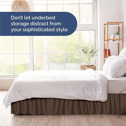 Wrap Around Dust Ruffle Bed Skirt - Image 8