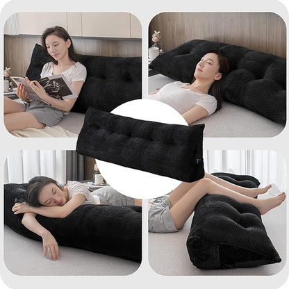 Large Bolster Triangular Headboard Wedge Backrest Positioning Support Bed Rest - Image 4