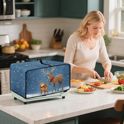 Air Fryer Toaster Oven Dust Cover Countertop Microwave Dust Cover Protector - Image 7