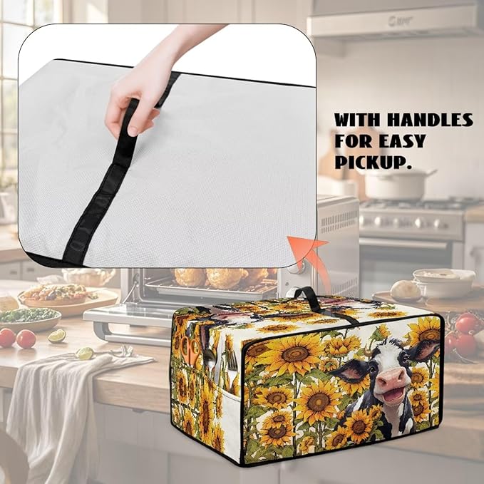 Countertop Convection Oven Cover Dust Protection Air Fryer Toaster Oven Covers - Image 4