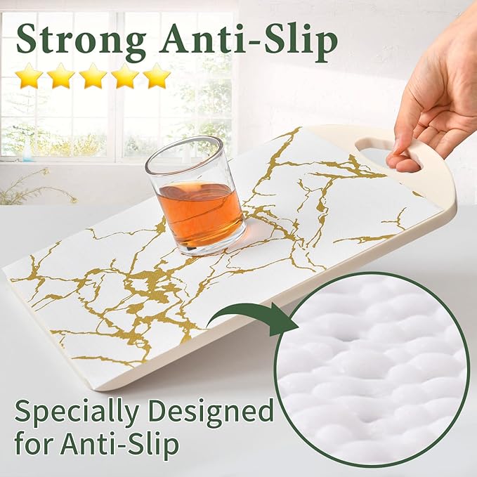 Drawer and Shelf Liner for Kitchen Cabinet Non Slip Waterproof Shelf Paper 12 - Image 2