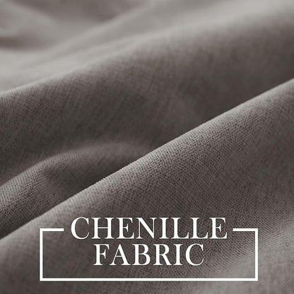 Macochico 100% Blackout Curtains Luxury Chenille Curtains - Image 3