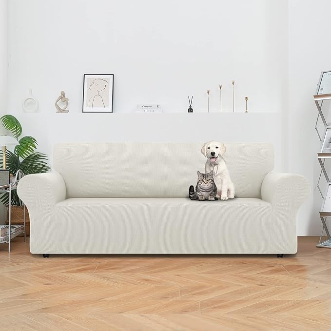 LURKA Stretch Sofa Slipcovers 1 Piece Couch Covers - Image 2