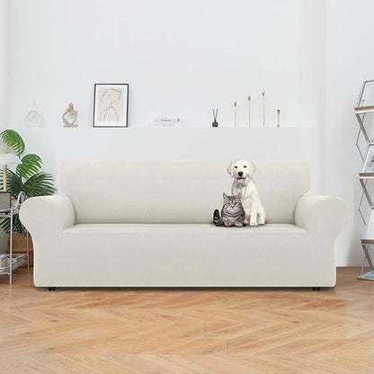 LURKA Stretch Sofa Slipcovers 1 Piece Couch Covers - Image 2