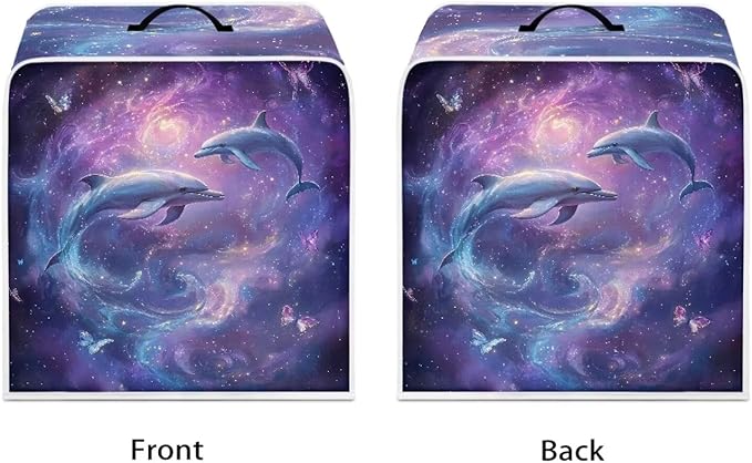 Mumeson Galaxy Dolphin Coffee Maker Cover, Blender Dust Cover Juice Machine - Image 7