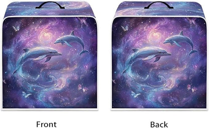 Mumeson Galaxy Dolphin Coffee Maker Cover, Blender Dust Cover Juice Machine - Image 7