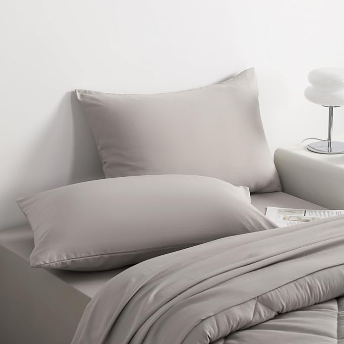 NTBAY Twin Comforter Set with Sheets, 5 Pieces Soft and Breathable Twin Bedding - Image 9