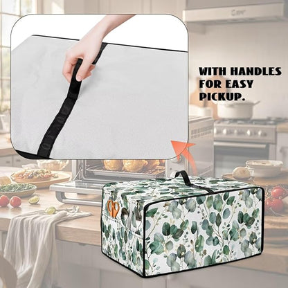 Toaster Oven Cover with Side Pockets, Dustproof Smart Microwave Convection Oven - Image 4