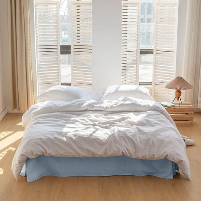 BISELINA French Linen Bed Skirt - Image 6