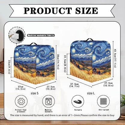 Blue Starry Night Print Mixer Cover Kitchen Aid Cover Dust Covers - Image 6